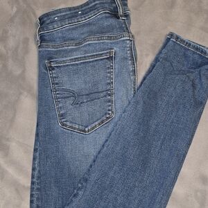 American Eagle Outfitters Blue Skinny Jeans